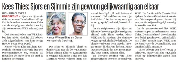 Artikel 'Sjors en Sjimmie'