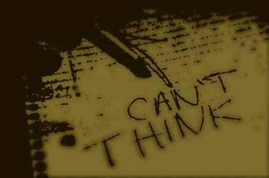 Can't think
