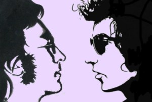 Lennon and Dylan