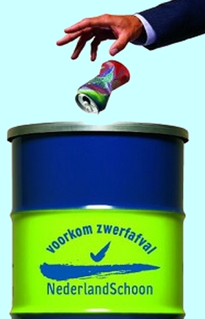 nederland-schoon-vuilnisbak